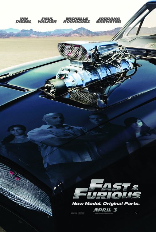 Fast & Furious movie poster