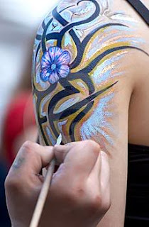 tribal butterfly tattoos