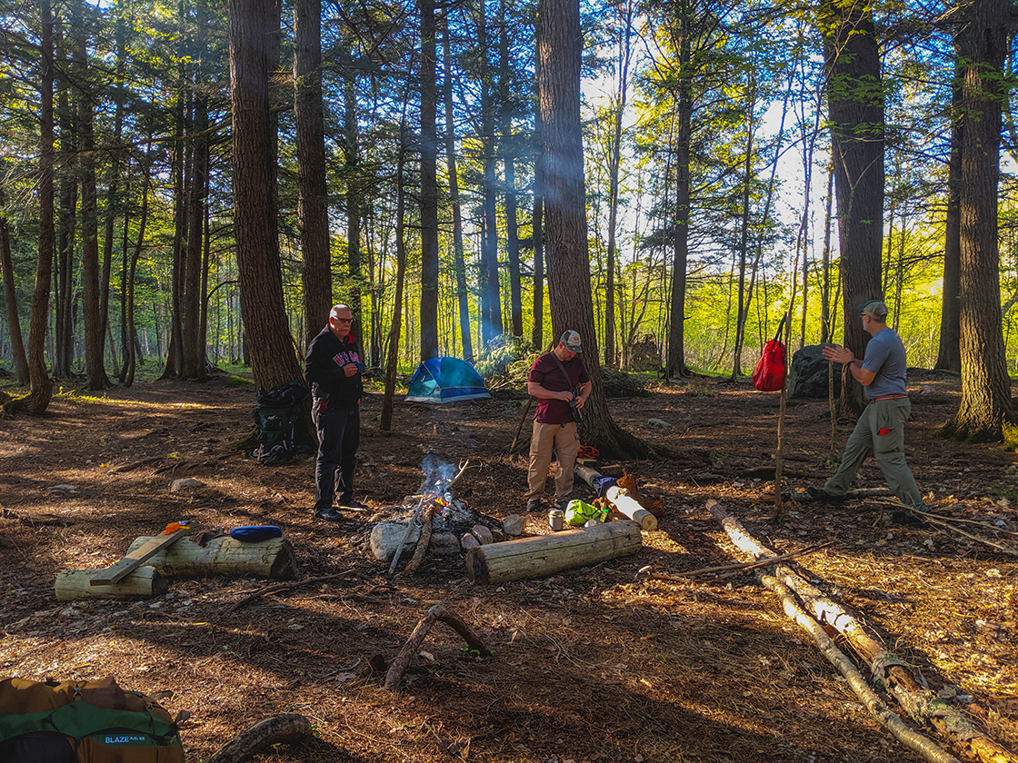 Sailor Creek Campsite on the Jerry Lake Segment of the Ice Age Trail