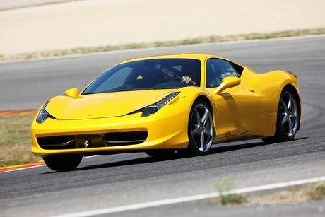 Browse Home Cars Ferrari 458 Italia Yellow Wallpaper