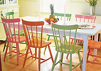 Painted Chairs on Found This Picture In A New Furniture Online Catalog