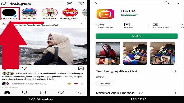 Cara Upload IGTV Di Feed Instagram Tanpa Aplikasi