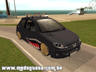 Peugeot 206 Shark Edit para GTA San Andreas