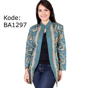 19 Contoh Model  Cardigan  Batik  Desain Terbaik 2021