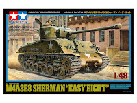 Tamiya 1/48 M4A3E8 SHERMAN 'EASY EIGHT' (32595) English Color Guide & Paint Conversion Chart　