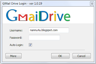 login into gmail drive .