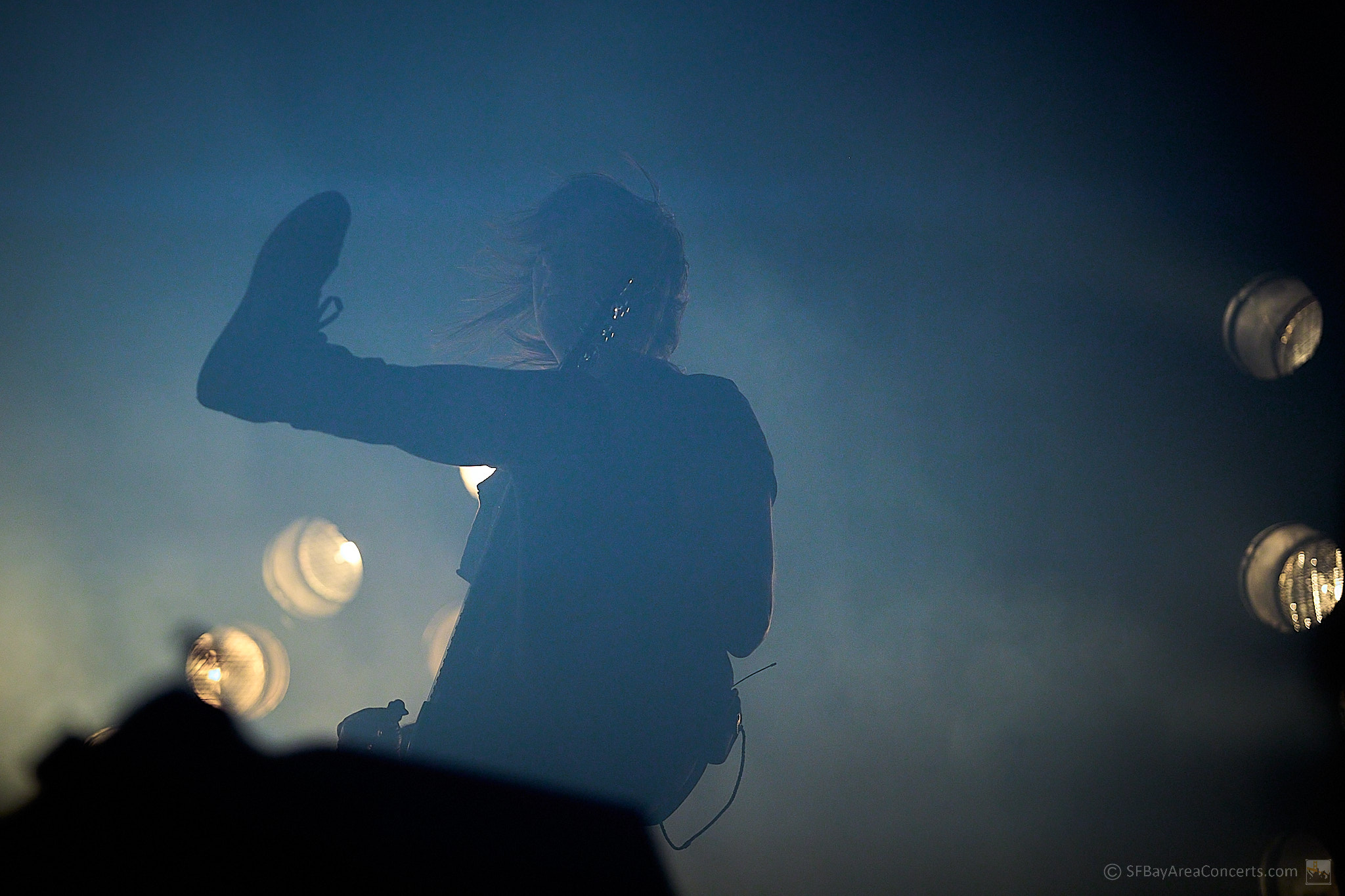 Robin Finck of Nine Inch Nails @ the Greek Theater (Photo: Kevin Keating)