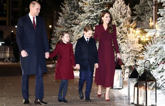 Prince George, Princess Charlotte, the Countess of Wessex, Princess Eugenie, Princess Beatrice, Princess Michael