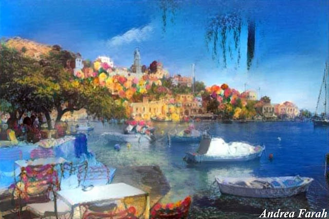 Andrea Farah painting