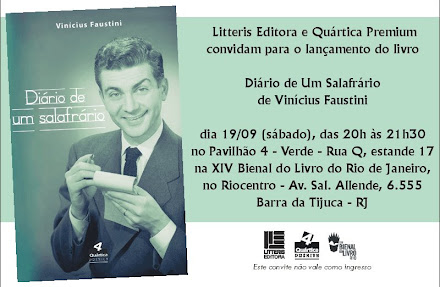 Lançamento do livro "Diário de um Salafrário", de Vinícius Faustini