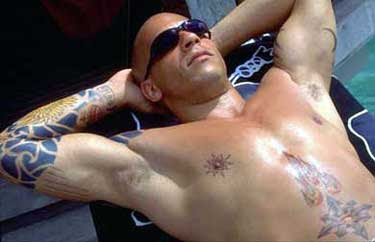 Vin Diesel Tattoo