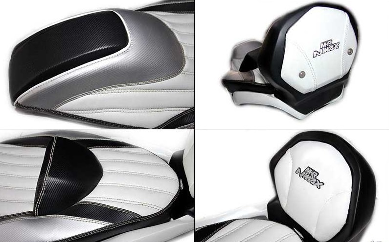  Modifikasi Yamaha Nmax ABS Putih Terbaru Bergaya Touring 