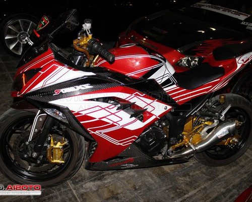 15 Modifikasi Ninja RR Warna Pink, Yang Banyak Di Cari!