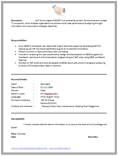 vitae format curriculum page 1 CV Over and 10000 Resume Samples with Download: B Free vitae format curriculum page 1 CV Over and 10000 Resume Samples with Download: B Free