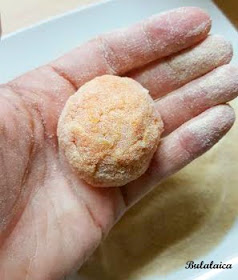 Croquetas de calabaza y queso parmesano