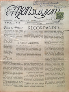  Mensagem fevereiro de 1957