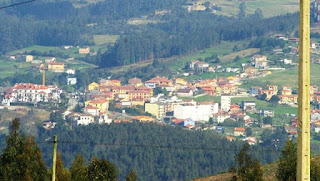 Muros de Nalón, vista desde Somao