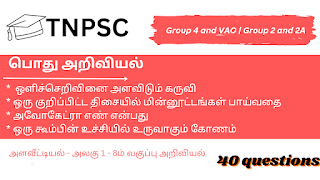 அளவீட்டியல் - அலகு 1 - 8ம் வகுப்பு அறிவியல் - Tnpsc general studies,group 2 2a,group 4 VAO