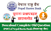 Old Question Papers of Nepal Rastra Bank(NRB) 2078/2079 | Download the Question Collections of NRB | NRB question model download