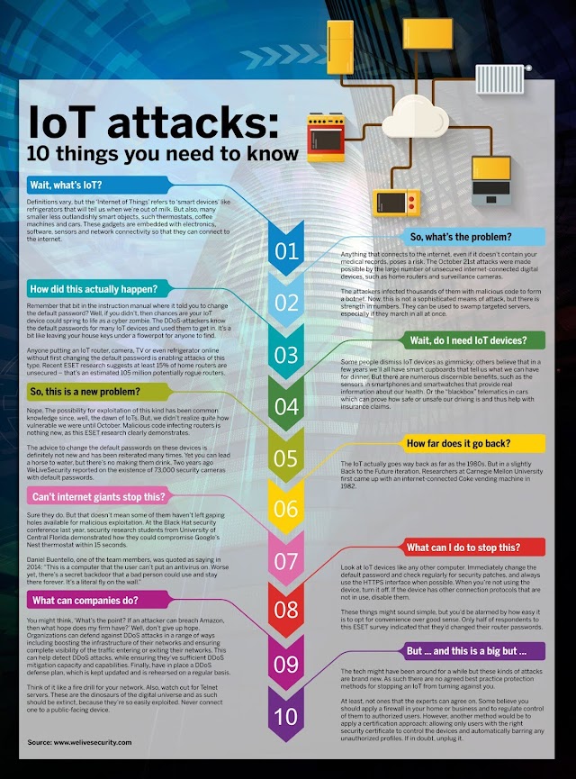 10 things you need to know in #IoT attacks