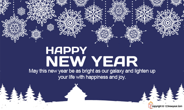 Happy New Year 2015 Blessings Wishes Greeting Cards