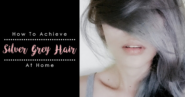 How to Achieve silver Grey Hair At home by Always Caturday