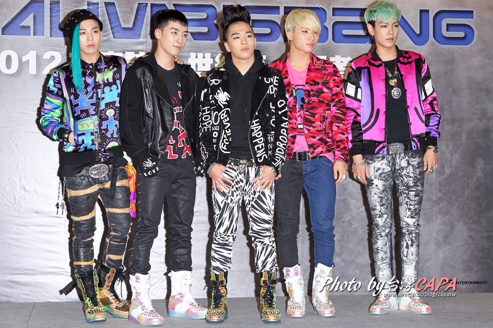 BIGBANG Press Conference in Taiwan