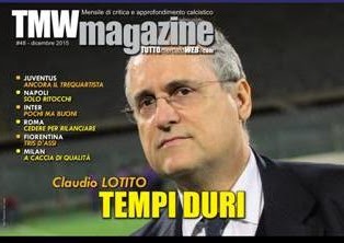 TMW Magazine 48 - Dicembre 2015 | TRUE PDF | Mensile | Sport | Calcio
TMW Magazine è la rivista elettronica gratuita prodotta da Tuttomercatoweb.com.
Ogni mese per voi interviste esclusive, approfondimenti con tutti i protagonisti dello sport e... molto altro!