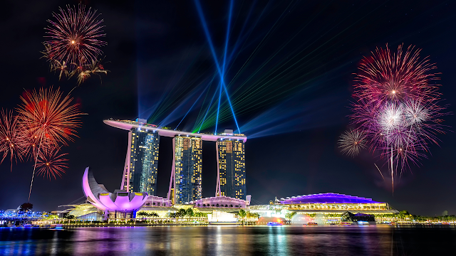 New Year Eve Fireworks Singapore