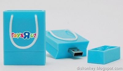 Shopping USB flash drive