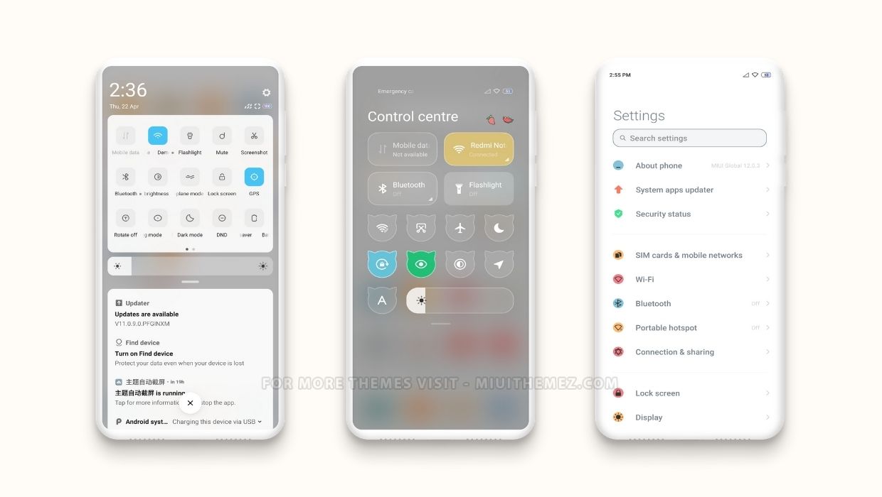 Premium MIUI 12 and MIUI 11 Theme