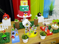 Decoração Angry Birds provençal Porto Alegre