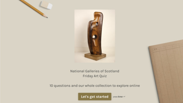 National Galleries of Scotland Friday Art Quiz