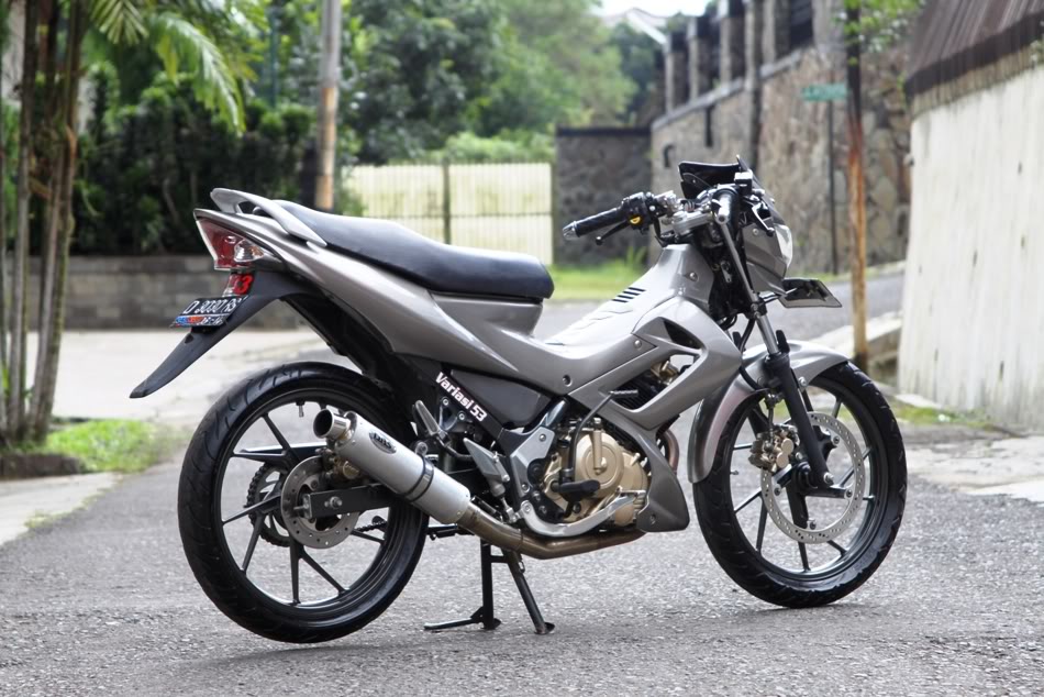 Motorcycle Review's: Suzuki Satria f 150 2008 Silver