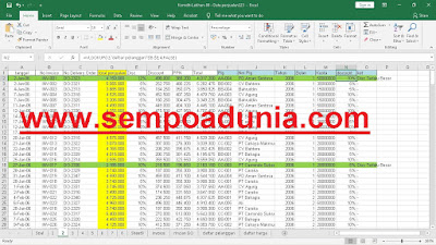 Belajar Excel Langkah - langkah Cara Audit Menggunakan Excel