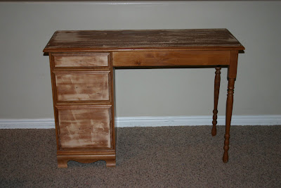 Refinish Wood Desk on Desk Refinish