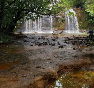 Impresionante cascada de Gualaca en Chiriquí