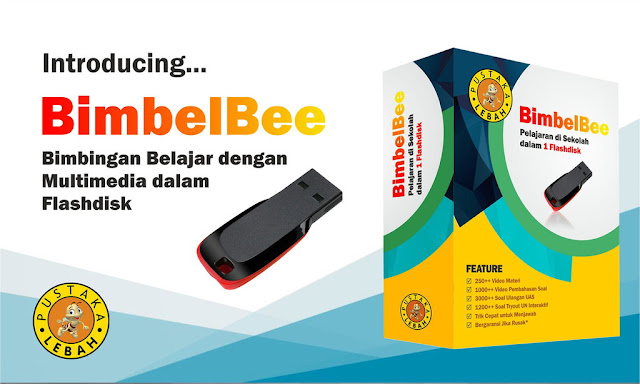 berikan anak bimbelbee - belajar dengan multimedia dalam flash disk