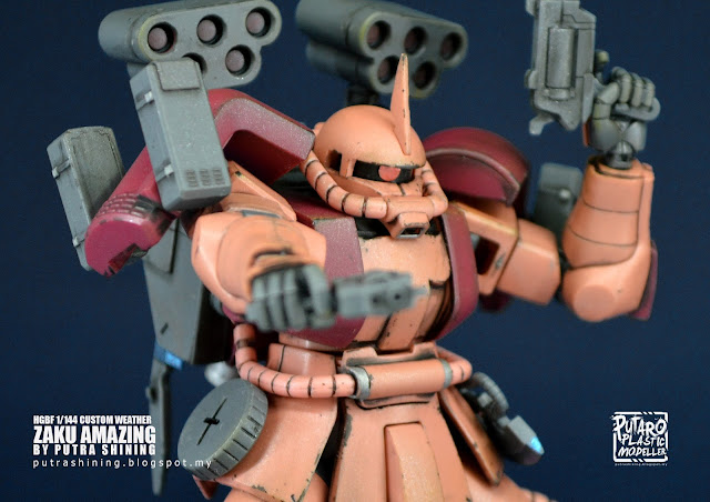 HGBF 1/144 ZAKU AMAZING CUSTOM WEATHER by Putra Shining