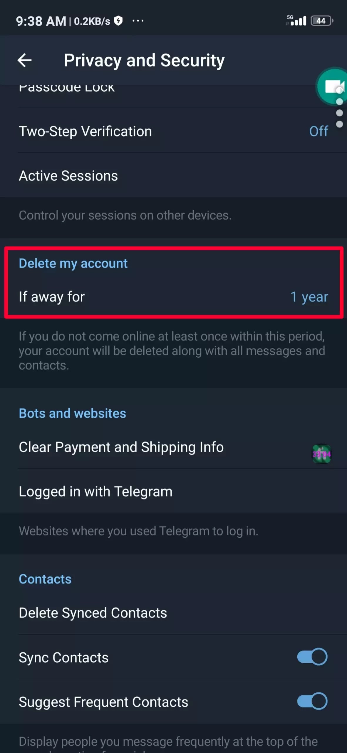 How To Delete Your Telegram Account Permanently