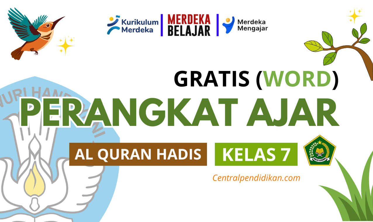 Perangkat Ajar Al Quran Hadis Kelas 7 SMP-MTs Kurikulum Merdeka