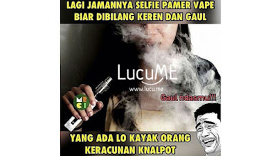 15 Meme Lucu 'Rokok Elektrik Vapor' Ini Nyindir Abis Gaya Ngebul Kekinian