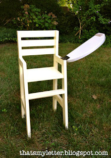 woodworking plans high chair