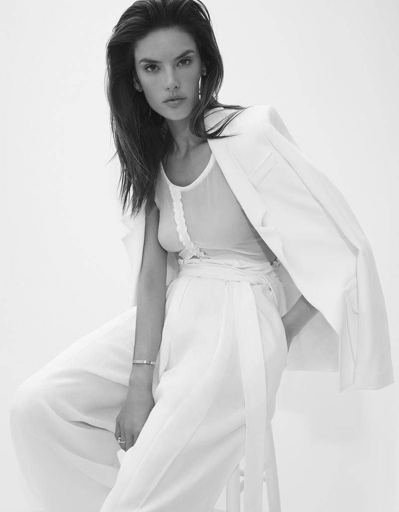 Alessandra Ambrosio Harper’s Bazaar Magazine August 2017 photo shoot