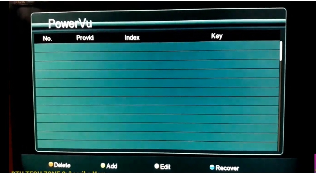 gx6605s software PowerVu key