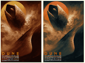 New York Comic Con 2019 Exclusive Dune Screen Print by Karl Fitzgerald x Bottleneck Gallery