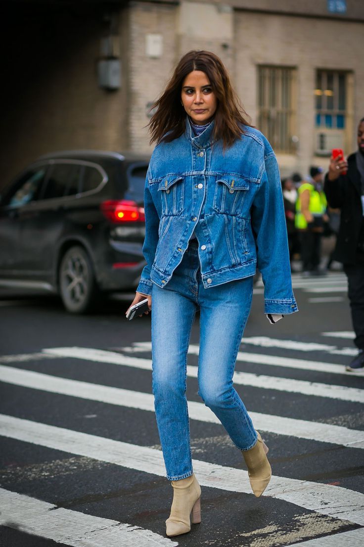 Double Denim Fashion Trend. (The New Rules Of Double Denim) FASHION ...