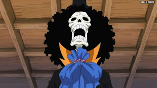 ワンピースアニメ 515話 ブルック | ONE PIECE Episode 515