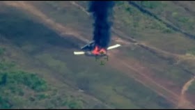 Pesawat Milik Susi Air Diduga Dibakar KKB di Bandara Paro Kabupaten Nduga