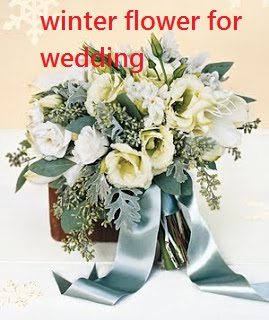 winter flower for wedding 